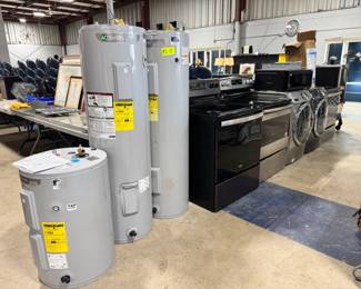 Water Heaters, Stoves and Washer & Dryers Orlando Estate Auction