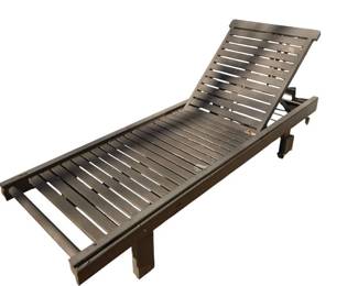 Wooden Outdoor Chaise