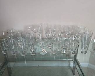 Assorted Glassware