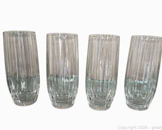4 Beautiful Vietri Natalia High Ball Glasses