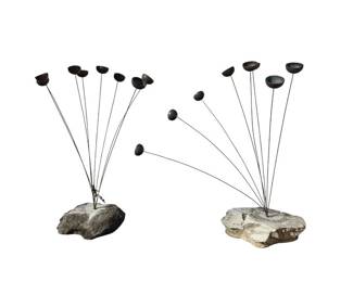 2 Wind Chime Sculptures