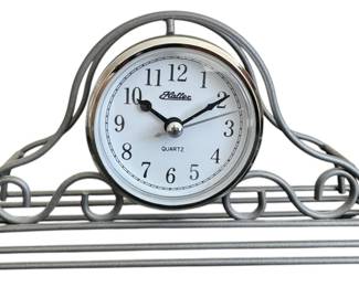 Small Haller Quartz Metal Mantel Clock