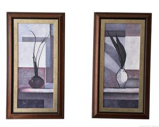 Two Pieces of Framed Art