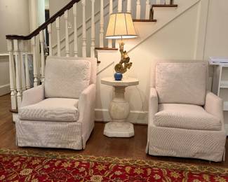 Lee Industries neutral chairs