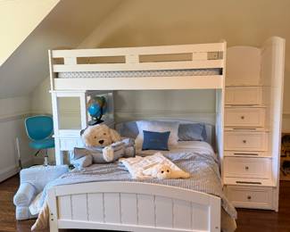 Pottery Barn Kids bunk bed
