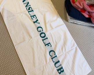 Ansley golf club pool towels