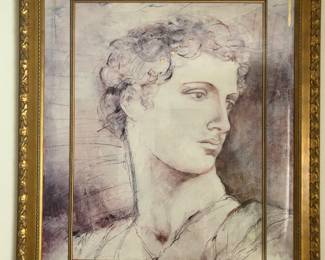 Large David Picture 45.5" X 37"