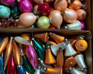 Vintage Christmas Ornaments 