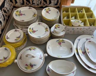 Vintage P.T.  Tirschenreuth Bavaria China Set 