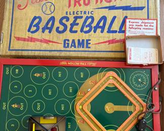 Vtg Tudor Tru-Action Electric Baseball Game 