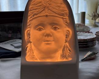 Native American Child - Lamp 