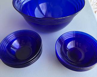 Cobalt Bowl Set Bowl Set 