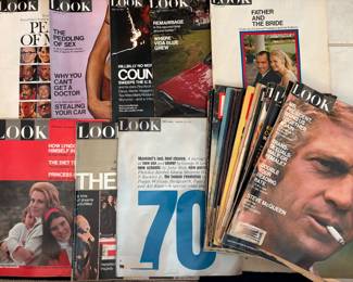 Vintage LOOK magazines 