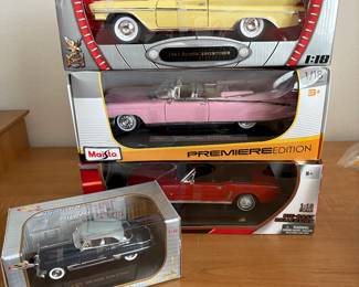 Collectible Model Cars in original packaging 
