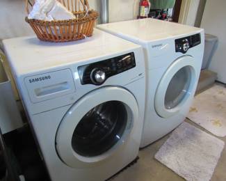 Samsung washer and gas dryer