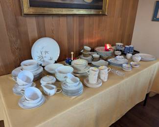 Fine China and dish sets: Mikasa, Stoneware, plus