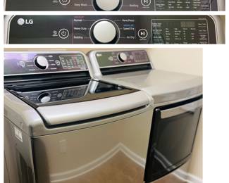 LG washer and dryer