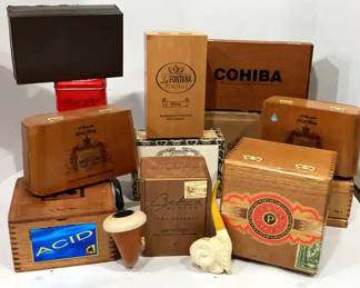 Cigar Boxes And Pipes 