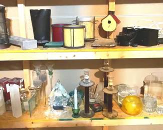Assorted Candle Sticks, Holders, Warmers, And More