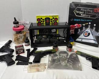 Black Ops Air Guns , Zombie Hunter, Bbs, New Floating Target Shooting Gallery, 