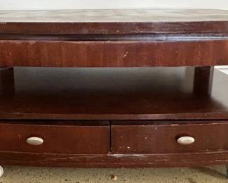 Wood Coffee Table with Lift Top