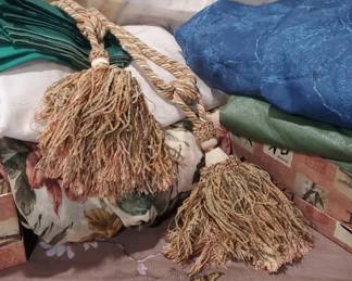 Fabric Mystery Lot Back Drops, Table Cloths, Asian Runner