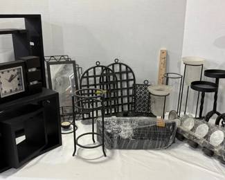 Wood and Metal Decor