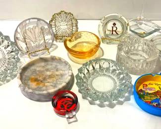 Vintage Ashtrays 