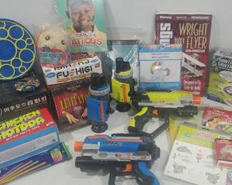 Phantom Saucer, Laser Challenge, Tattoo Toys Bundle