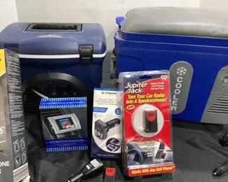 Car Accessories Coolers, Cell Phone Holder, Adapters 