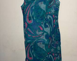 c. 1960’s mod paper dress