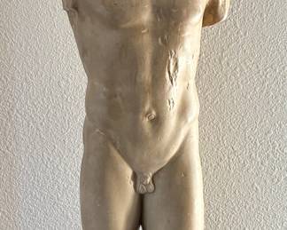 Vintage Alva Museum Studios nude. Copy of Greek statue in the Louve