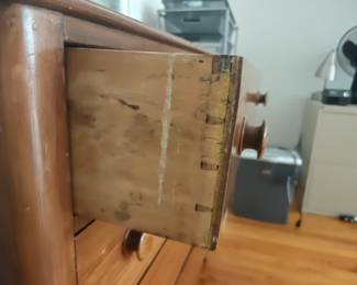 002 — Four Drawer Pine Chest
39 × 17 × 35.5