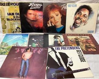 Pop New Wave Records LP's