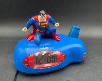 Superman Clock