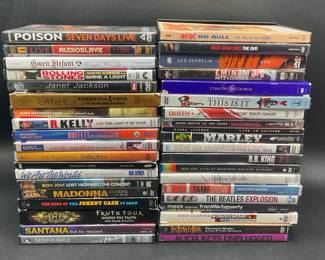 Music & Concert DVD's