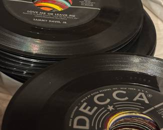 Vintage 45’s - sold as lot (40ct.)
