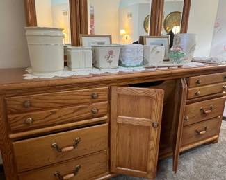 Oak dresser, extra large