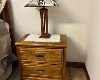 Oak dresser set, sold separately