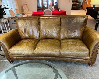 Leather couch