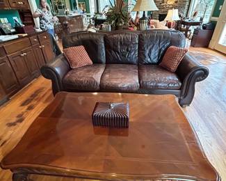 Sofa and coffee table