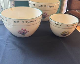 Portmerion bowls