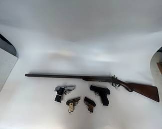 Firearms for sale, Shotgun and Pistols