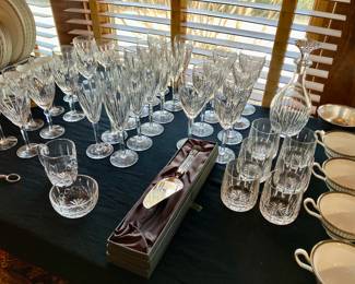 Waterford “Carina” crystal stemware