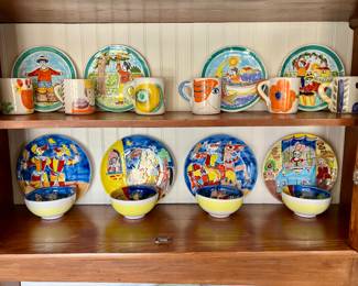 Collection of DeSimone pottery