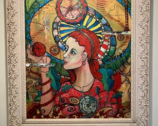 Tracie Noles Ross painting