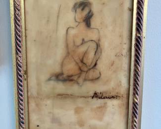 Maralyn Wilson encaustic wax painting