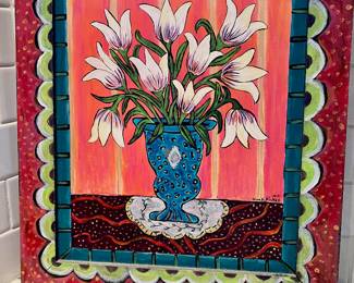 Sarah Rakes painting