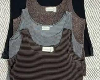 Chicos Size 3 Camisole Lot Of 4 Womens 