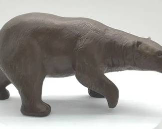 Duncan Ceramics sculpture of a walking bear